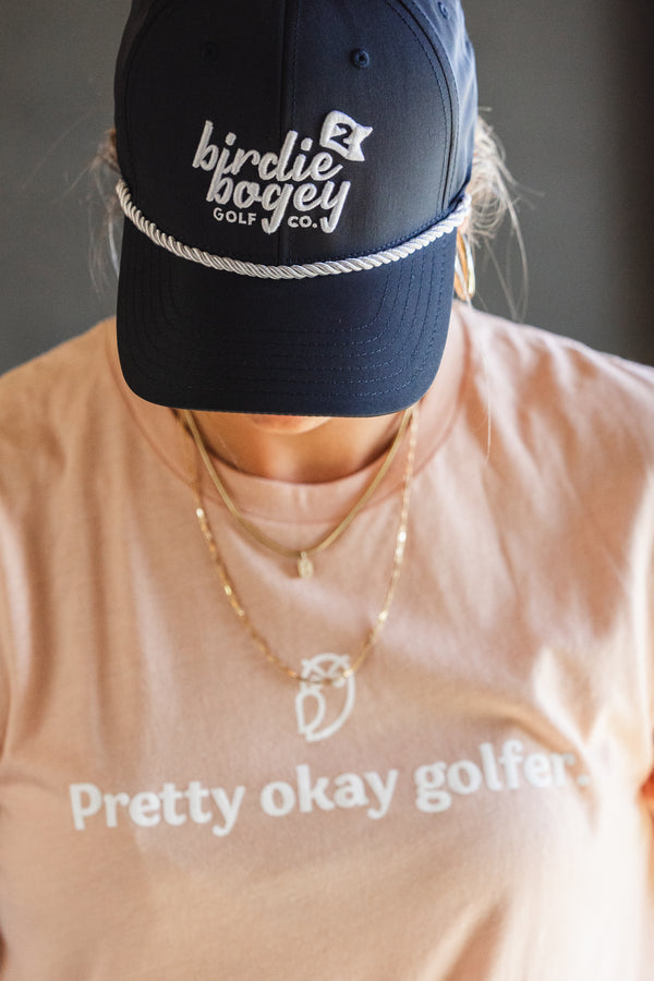 "The Classic" Rope Hat- Navy