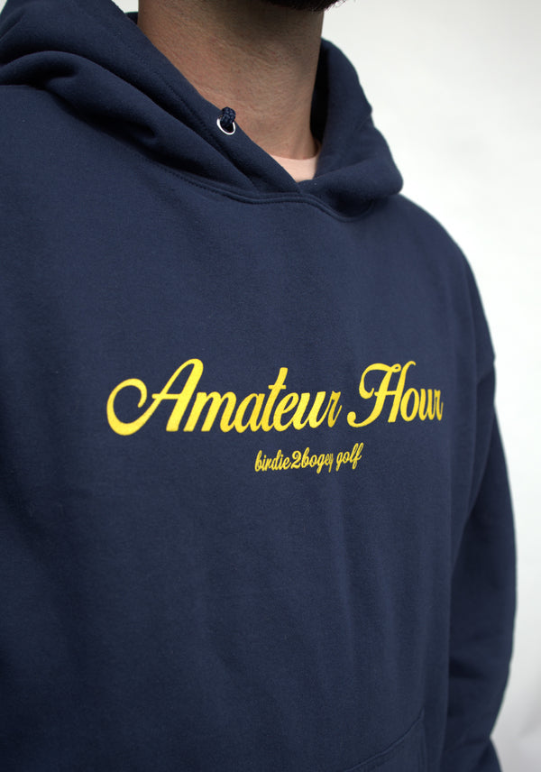 Unisex ''Amateur Hour'' Hoodie- Navy
