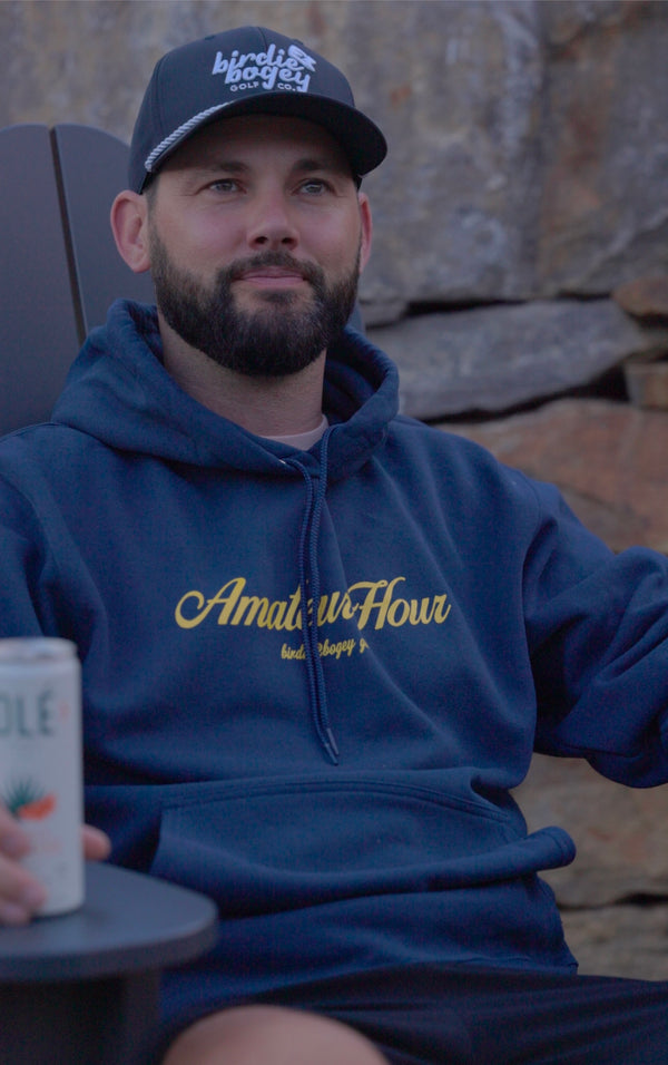 Unisex ''Amateur Hour'' Hoodie- Navy