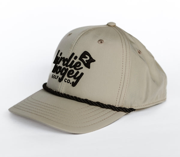 "The Classic" Rope Hat- Khaki