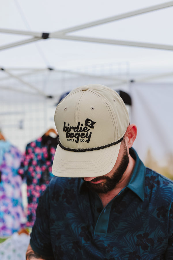 "The Classic" Rope Hat- Khaki