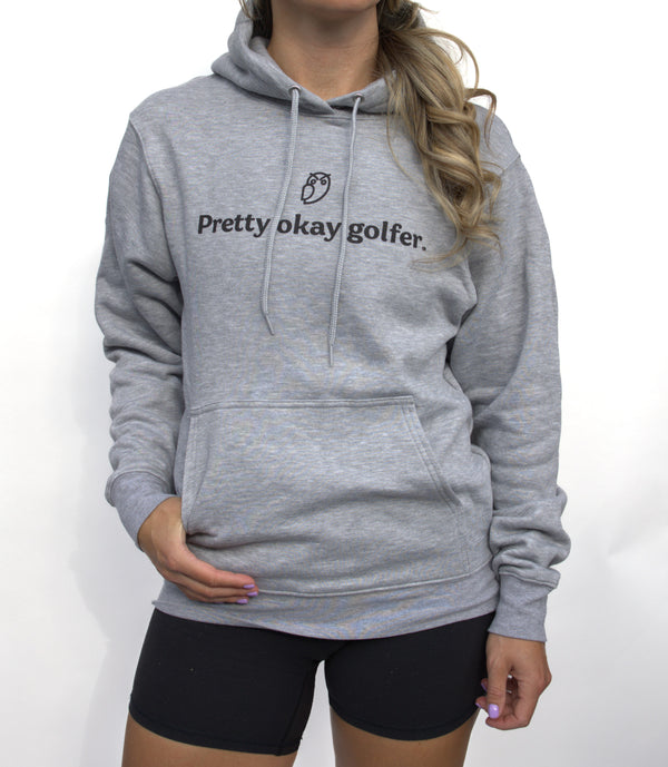 Unisex Bragger Hoodie- Heathered Grey