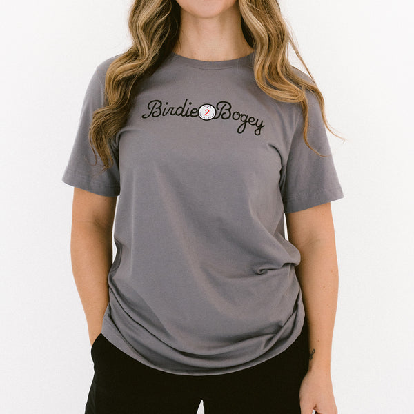 Unisex Signature Tee - Grey