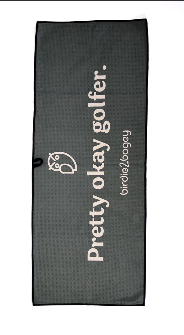 Pretty Ok Golfer Towel - Hawaii 5.0