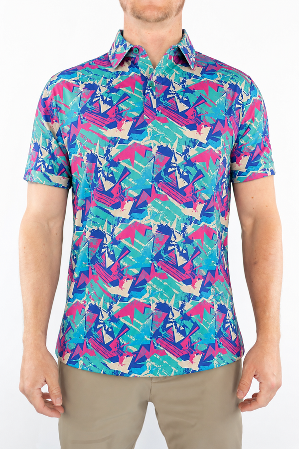 Graffiti Pique Polo | Spring 2027