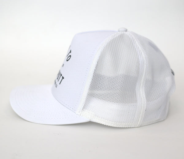 Born To Three Putt - White Hat