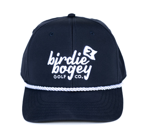 "The Classic" Rope Hat- Navy